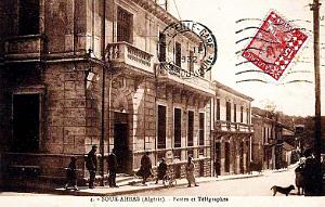SOUK-AHRAS - POSTE - 1932